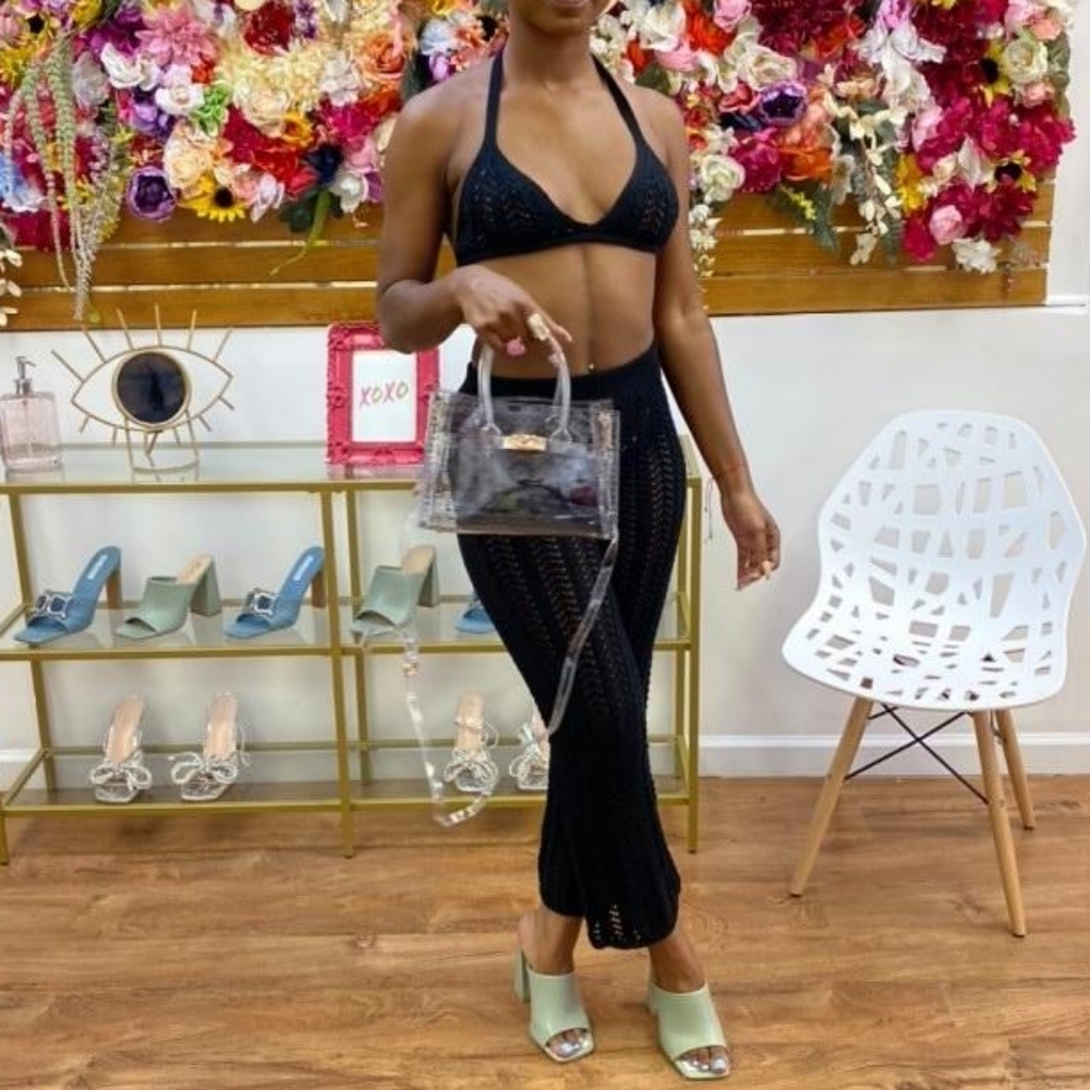 black 2 piece